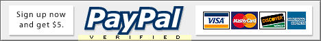 Pay me securely with any major credit card through PayPal!